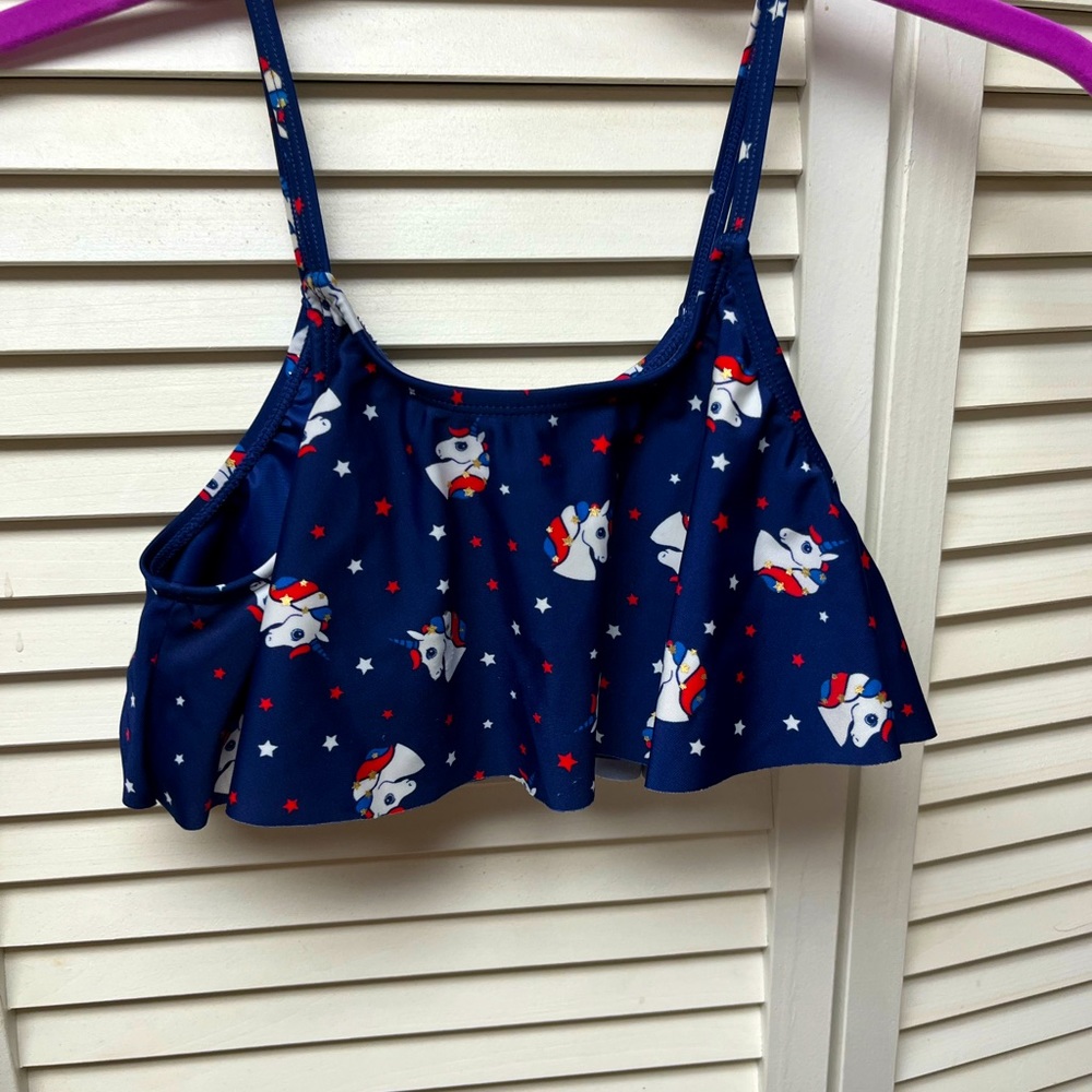 Blue unicorn bikini (girls)